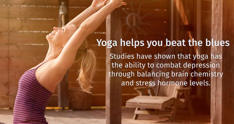 yoga helps you beat the blues