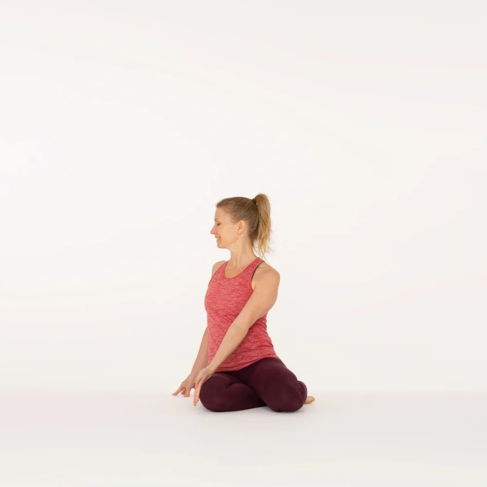 Yoga Pose: Bharadvaja's twist | YogaClassPlan.com