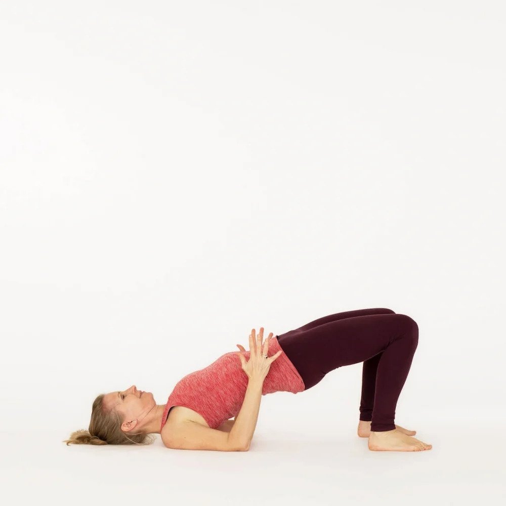 Bridge Pose Ekhart Yoga