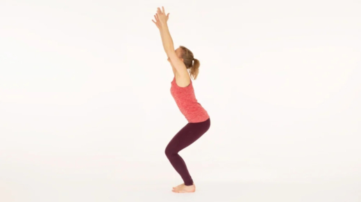 Chair yoga sequence for hips and hamstrings  Ekhart Yoga