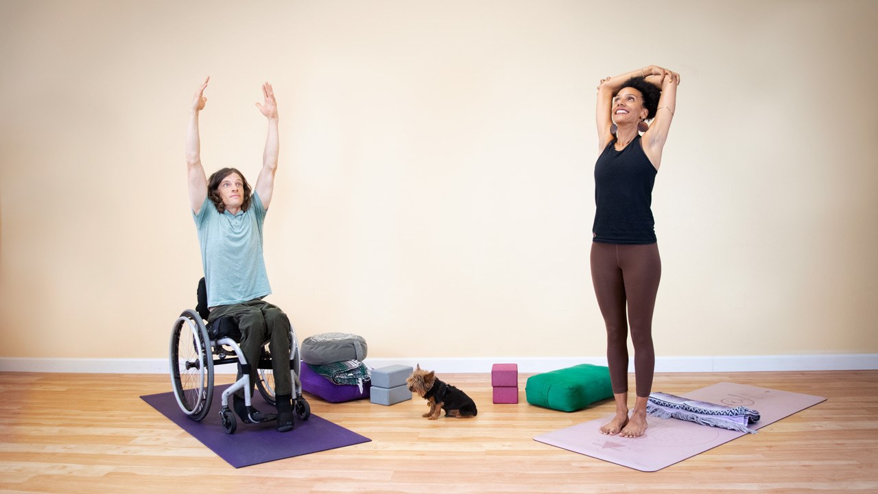 Chair yoga for disabled new arrivals