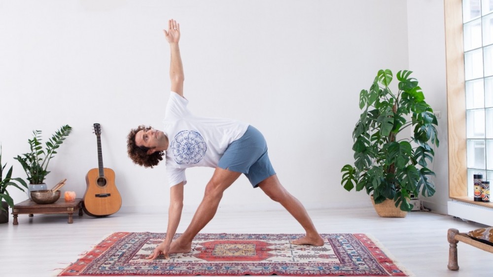 Home yoga studio program