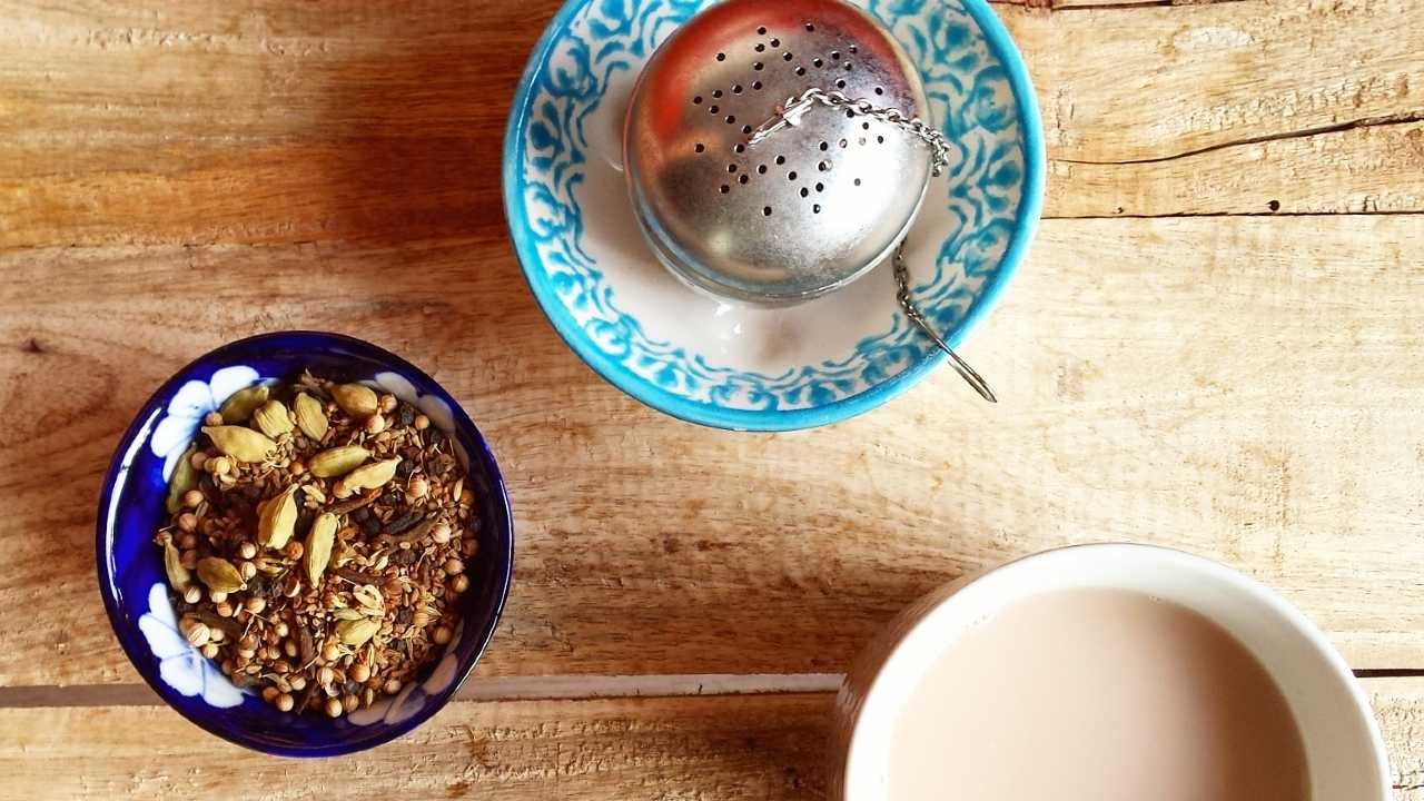 How to make your own chai spice mix and nut milk chai