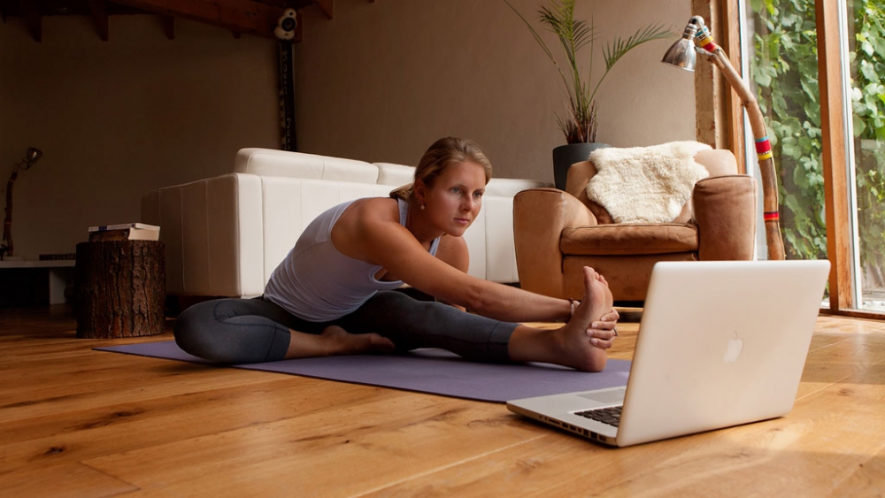 yoga at home