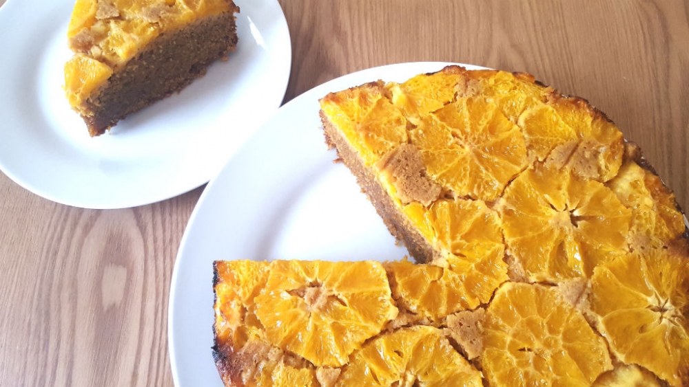 orange polenta cake