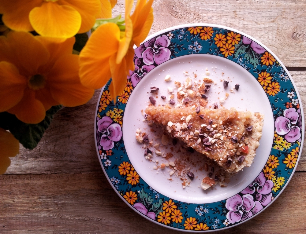 raw apple pie