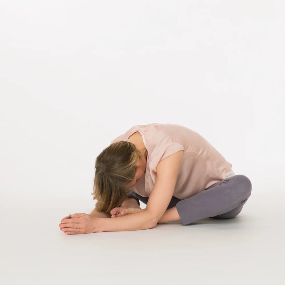 Supta Baddha Konasana I Reclining Butterfly Pose | The Art of Living India