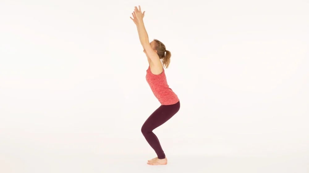 Chair pose / Utkatasana