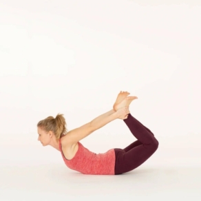 Dhanurasana Bow pose Ekhart Yoga