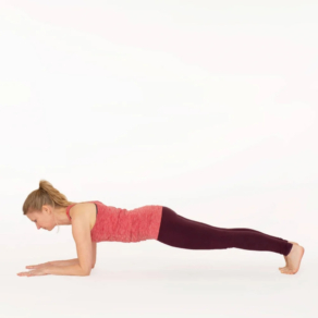 Forearm plank pose Esther Ekhart