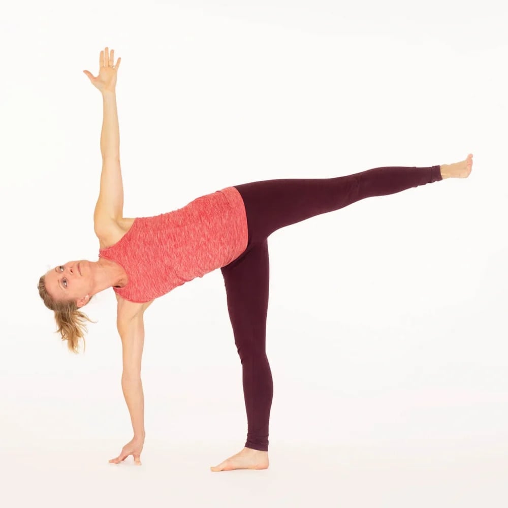 Half Moon pose Ardha Chandrasana