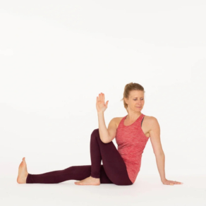 Marichyasana C Yoga pose Esther Ekhart