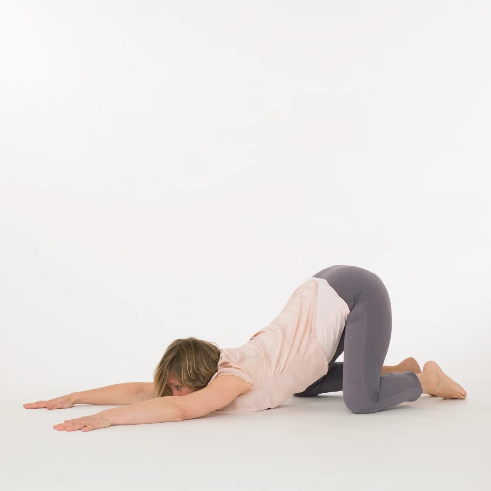 Melting Heart pose | Ekhart Yoga