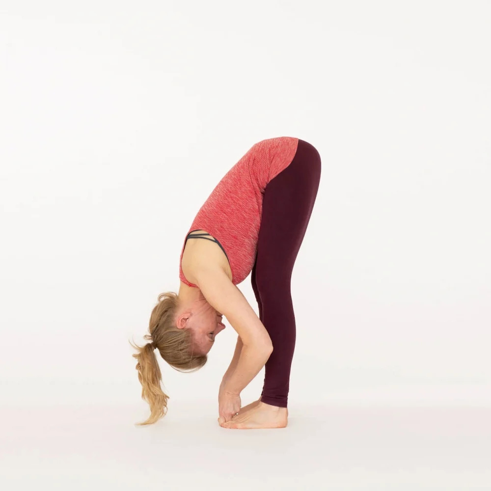 Revolved Hand to Big Toe Pose / Parivrtta Supta Padangusthasana