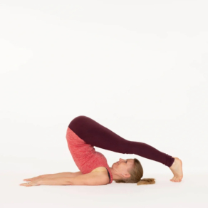 Plough Pose Halasana Yoga pose Esther Ekhart