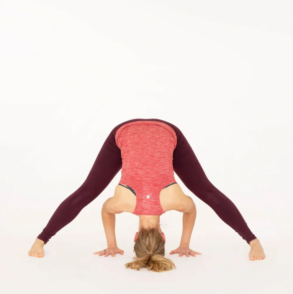 Wide leg stretch yoga deals