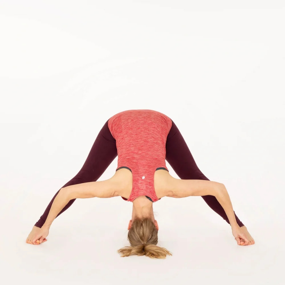 Wide Legged Forward Bend D Ekhart Yoga