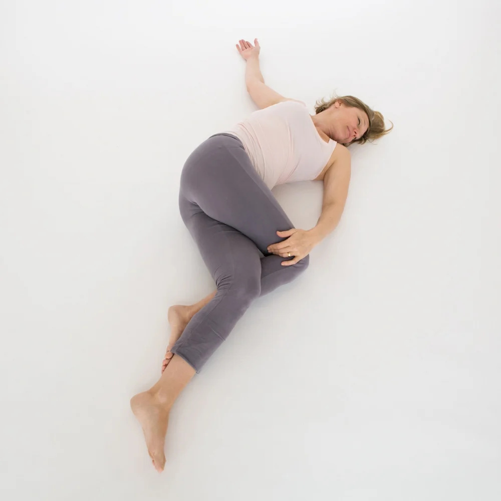 Woman Dreadlocks Yoga Pose Laying On Stock Photo 1629036781 | Shutterstock