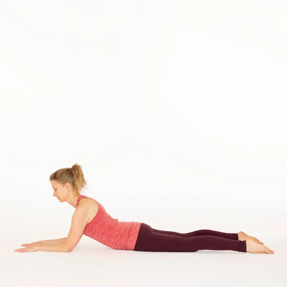 Sphinx pose Esther Ekhart Yoga