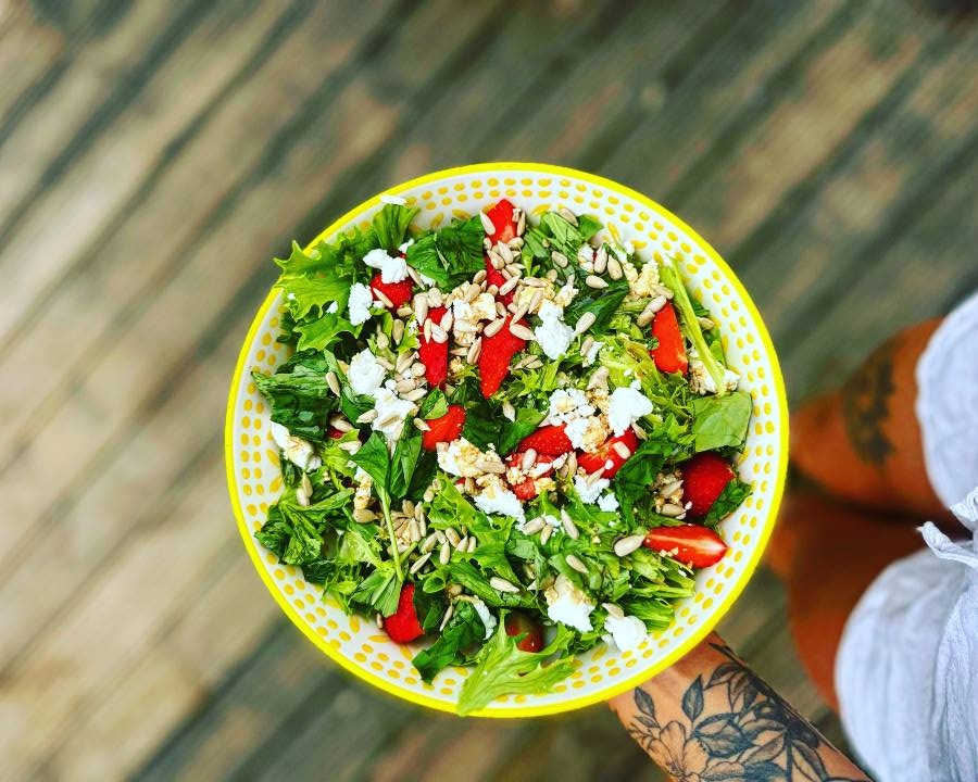 Strawberry and Balsamic Summer Salad