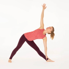 Triangle Pose Utthita trikonasana Esther Ekhart