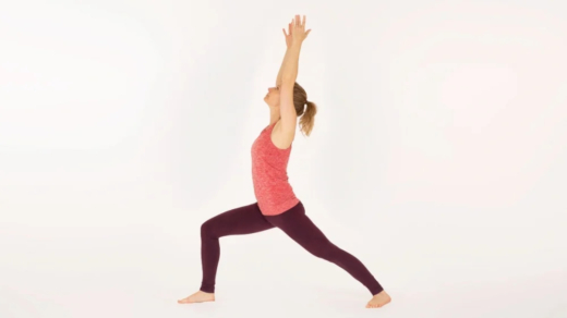 Warrior 1 Pose Virabhadrasana 1 Ekhart Yoga