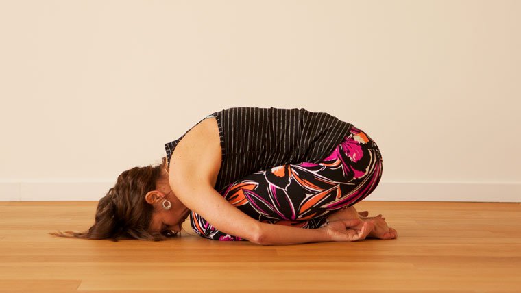 Childs pose ahimsa in asana