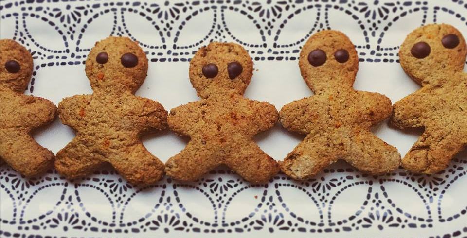 Plant-based gingerbread men
